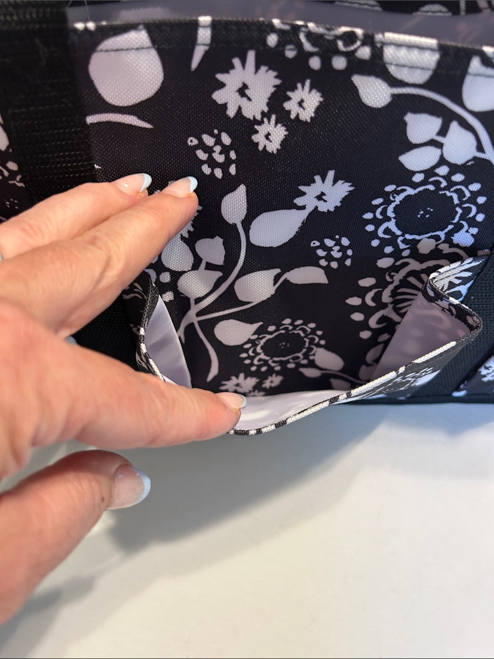 THIRTY ONE Keep it Caddy Mini Organizer Travel Beauty Craft Floral NWOT Garden - Picture 12 of 13